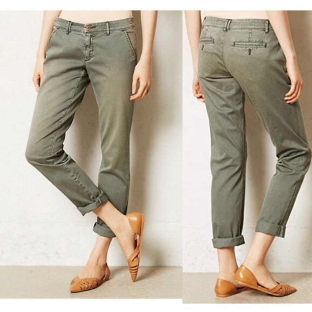 Anthropology Pilcro Hyphen Utility Chinos